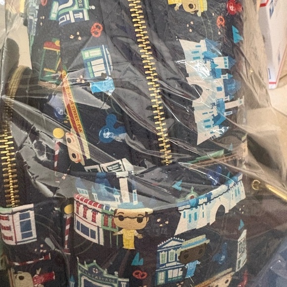 Loungefly Multicolor Street Railway Backpack
